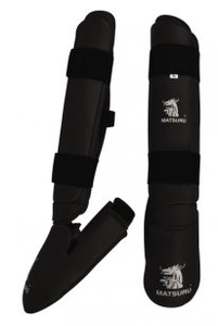 Karate blauzdos ir pėdos apsaugos MATSURU SHIN&FOOT PAD M dydis
